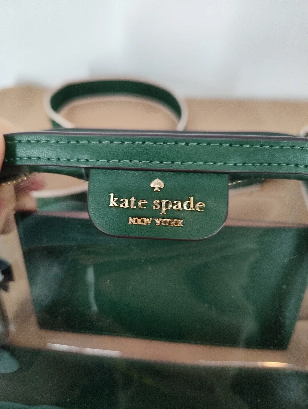 kate spade transparent crossbody